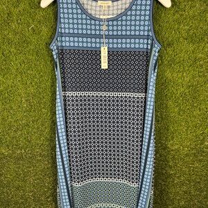 NWT Max Studio Sleeveless Dress w/ Geometric Shapes